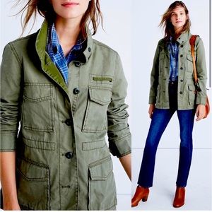 Madewell Catskills jacket. XS. Military green safair jacket
